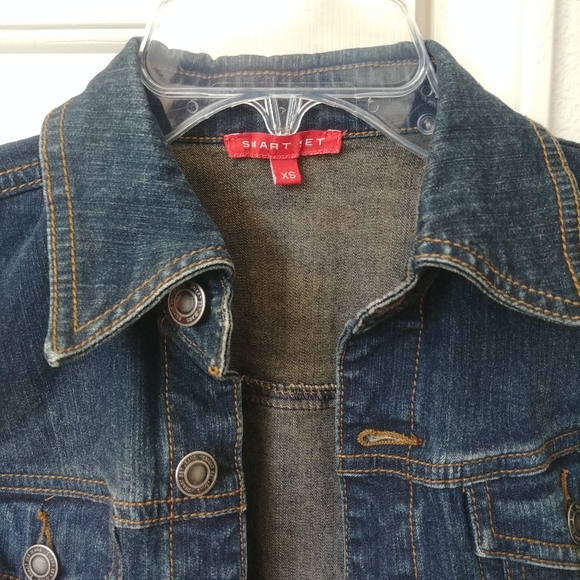 Dark Wash Denim Jacket - Picture 2 of 3